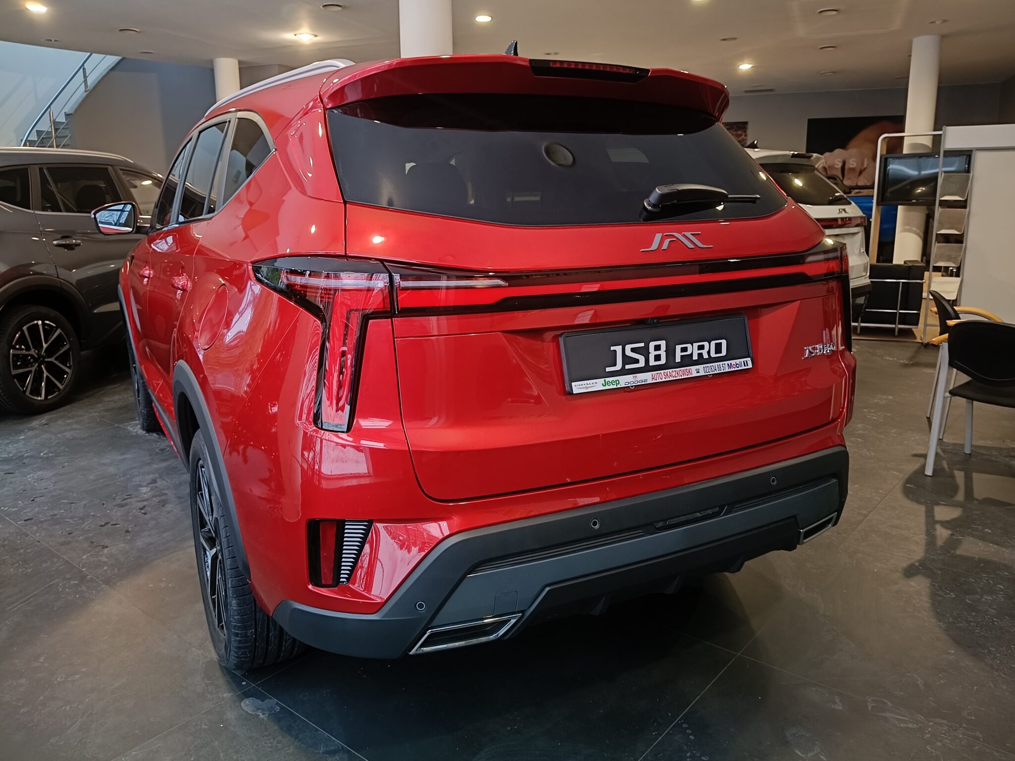 JAC JS8 PRO 1.5 175KM 2WD 7AT 7OS. 2025