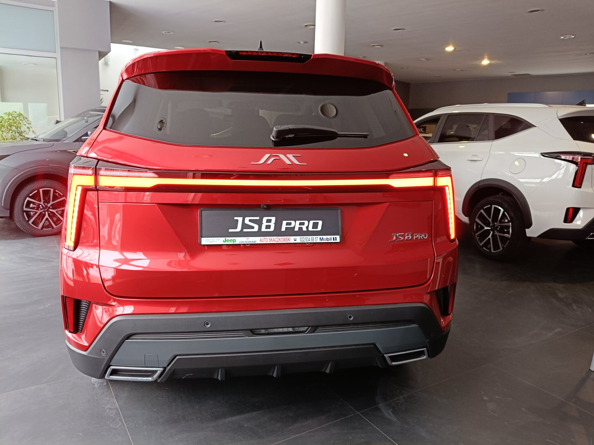 JAC JS8 PRO 1.5 175KM 2WD 7AT 7OS. 2025