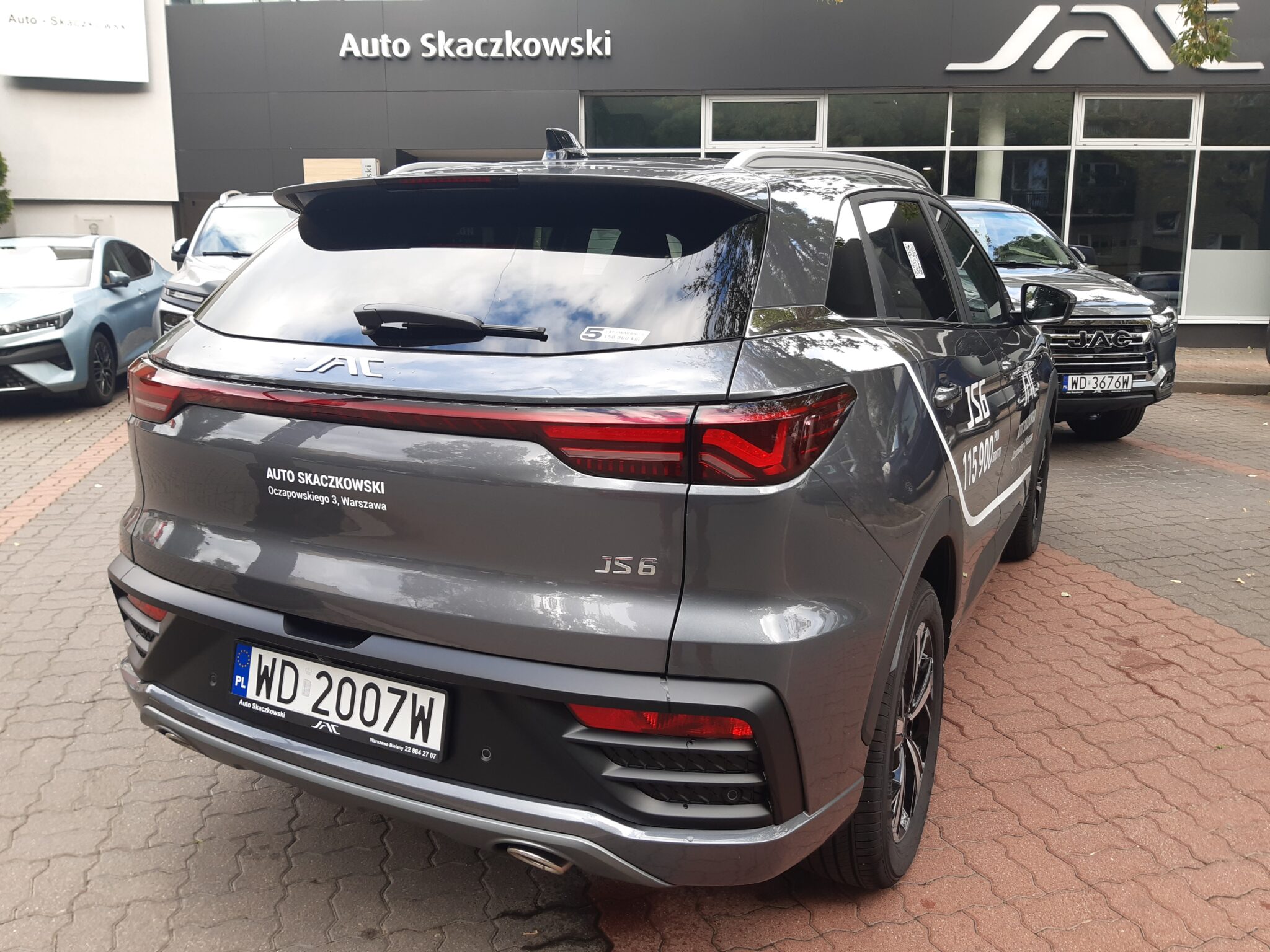 JAC JS6 1.5 174KM 2WD 6AT 2026 DEMO